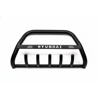 Kengurina stienis WT004 Black (nerūsējošais tērauds) Hyundai H300, H1, Starex 2008–2020 foto 2