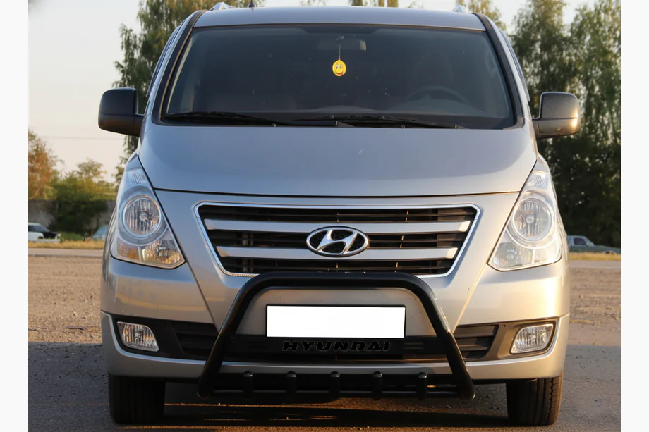 Hyundai H300, H1, Starex 2008–2020 Kengurina stienis WT004 Black (nerūsējošais tērauds) Image