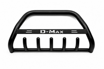 Isuzu D-Max 2011–2019 Kengurina stienis WT004 Black (nerūsējošais tērauds) foto 1