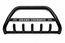 Jeep Grand Cherokee WJ 1999–2004 Kengurina stienis WT004 Black (nerūsējošais tērauds) foto 3