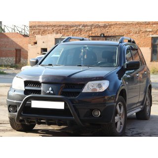 Bullbar WT003 Black (nerūsējošais tērauds) foto 4