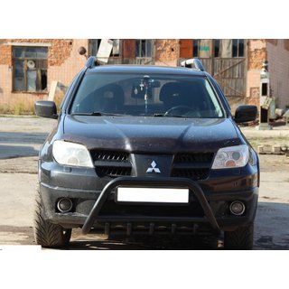 Bullbar WT003 Black (nerūsējošais tērauds) foto 3