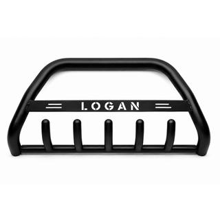 Kengurina stienis WT004 Black (nerūsējošais tērauds) Renault Logan MCV 2013–2022