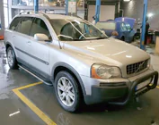 Volvo XC90 2002–2014 Kengurina stienis WT004 Black (nerūsējošais tērauds) foto 2