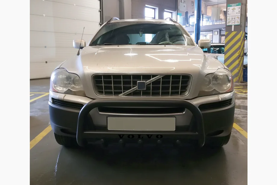 Volvo XC90 2002–2014 Kengurina stienis WT004 Black (nerūsējošais tērauds) Image