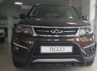 Chery Tiggo 5 2013– Bullbar WT003 Black (nerūsējošais tērauds) foto 1