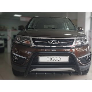Bullbar WT003 Black (nerūsējošais tērauds) Chery Tiggo 5 2013– foto 1