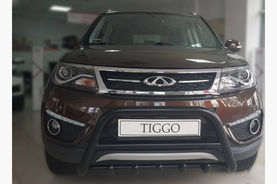 Chery Tiggo 5 2013– Bullbar WT003 Black (nerūsējošais tērauds) Image