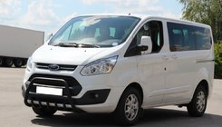 Ford Custom 2013–2022 Bullbar WT003 Black (nerūsējošais tērauds) foto 1