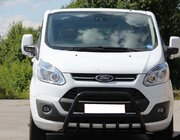 Ford Custom 2013–2022 Bullbar WT003 Black (nerūsējošais tērauds) foto 3