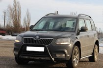 Skoda Yeti 2009–2017 Bullbar WT003 Black (nerūsējošais tērauds) foto 4