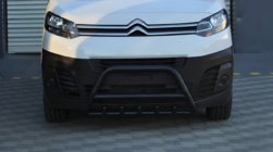 Fiat Scudo 2022– Bullbar WT003 Black (nerūsējošais tērauds) foto 4