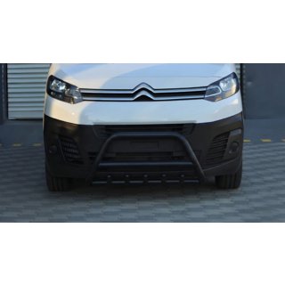 Bullbar WT003 Black (nerūsējošais tērauds) Fiat Scudo 2022– foto 4