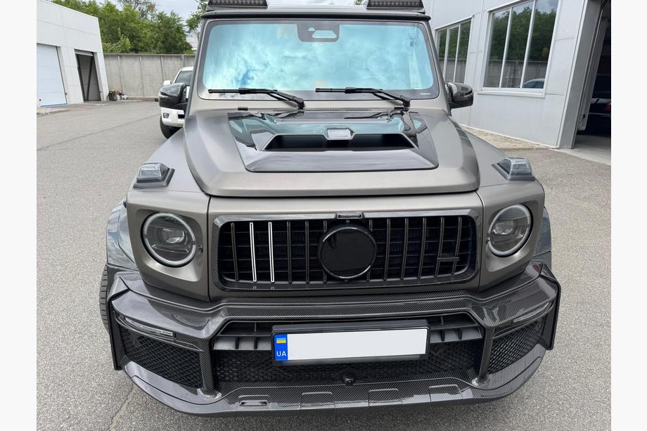 Mercedes G class W465 2025– Motora pārsega uzlika BRB (Karbon) Foto 1