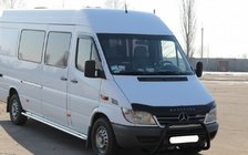 Mercedes Sprinter W901/902/903/904/905 1995–2006 Bullbārs WT003 Black (nerūsējošais tērauds) 2000–2006 foto 4