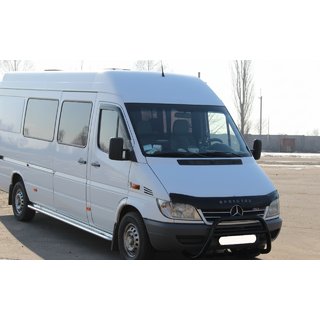 Bullbārs WT003 Black (nerūsējošais tērauds) Mercedes Sprinter W901/902/903/904/905 1995–2006 foto 4
