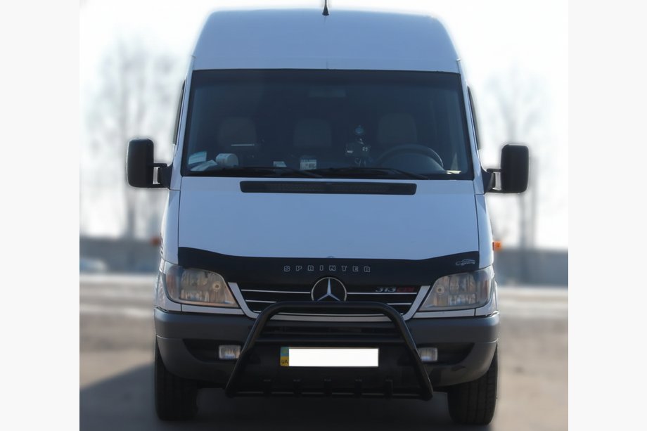 Mercedes Sprinter W901/902/903/904/905 1995–2006 Bullbārs WT003 Black (nerūsējošais tērauds) 1995–2000 Foto 3