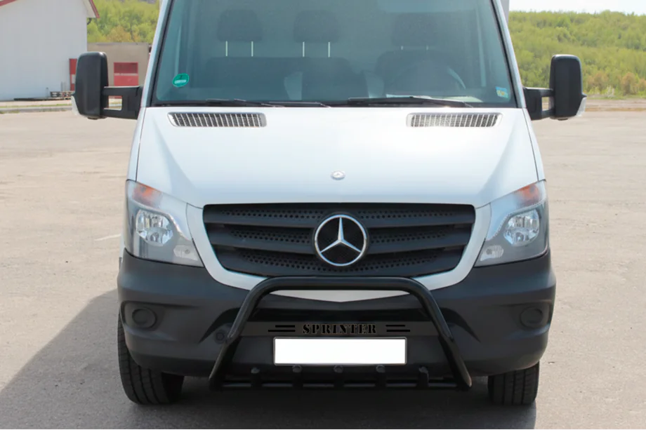 Mercedes Sprinter W906 2006–2018 Kenguru stienis WT004 (melns) Foto 3