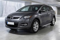Mazda CX-7 2006–2012 Sānu sliekšņi Line (2 gab., alumīnijs) foto 1