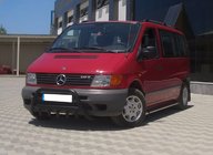 Mercedes Vito W638 1996–2003 Bullbārs WT003 Black (nerūsējošais tērauds) foto 4