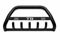 Volkswagen T6 2015–2024 Kengurubārs WT004 Black (nerūsējošais tērauds) foto 1