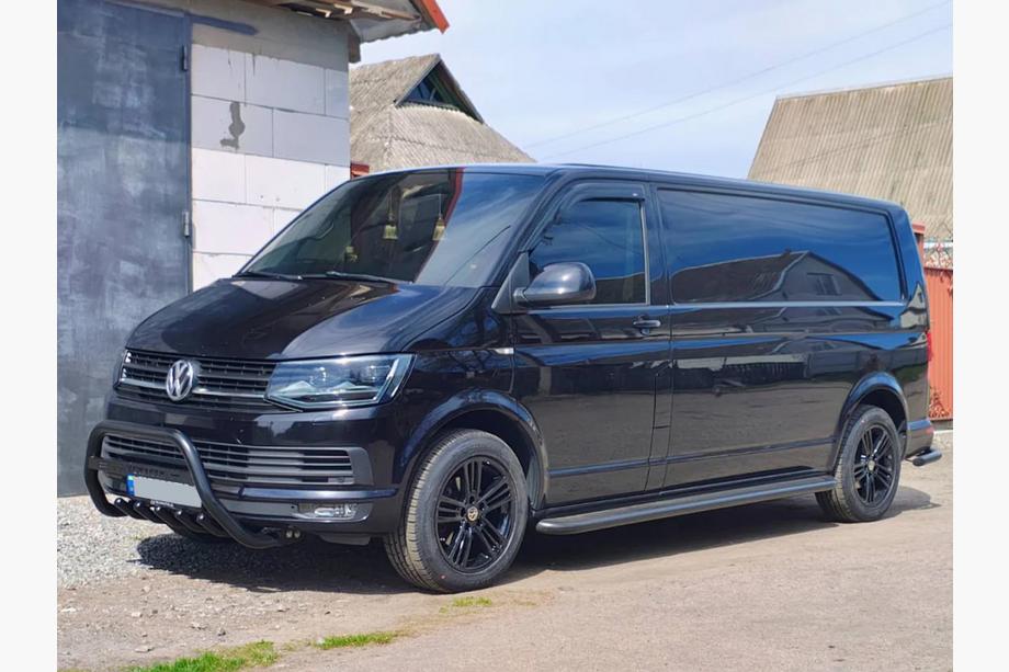 Volkswagen T6 2015–2024 Bullbārs WT003 Black (nerūsējošais tērauds) Image