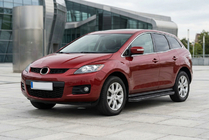 Mazda CX-7 2006–2012 Sānu pakāpieni Bosphorus Black (2 gab., alumīnijs) foto 1