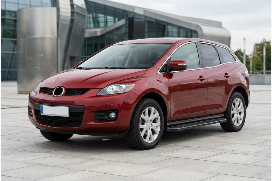 Mazda CX-7 2006–2012 Sānu pakāpieni Bosphorus Black (2 gab., alumīnijs) Image