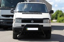 Volkswagen T4 Transporter 1990–2003 Bullbārs WT003 Black (nerūsējošais tērauds) foto 2