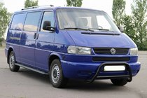 Volkswagen T4 Transporter 1990–2003 Bullbārs WT003 Black (nerūsējošais tērauds) foto 5