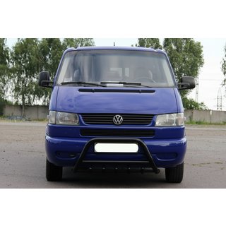 Bullbārs WT003 Black (nerūsējošais tērauds) Volkswagen T4 Transporter 1990–2003 foto 4