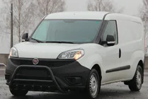 Fiat Doblo II 2010–2022 Bullbārs WT003 Black (nerūsējošais tērauds) foto 3
