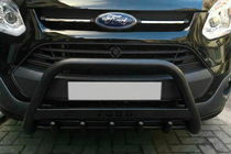 Ford Custom 2013–2022 Kengurina stienis WT004 Black (nerūsējošais tērauds) foto 1