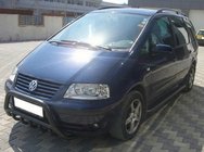Ford Galaxy 1995–2006 Bullbar WT003 Black (nerūsējošais tērauds) foto 1