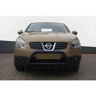 Bullbar WT003 Black (nerūsējošais tērauds) Nissan Qashqai 2007–2010 foto 1