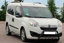 Opel Combo 2012–2018 Bullbar WT003 Black (nerūsējošais tērauds) foto 3