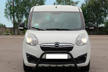Opel Combo 2012–2018 Bullbar WT003 Black (nerūsējošais tērauds) foto 4