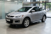 Mazda CX-7 2006–2012 Sānu pakāpieni Allmond Grey (2 gab., alumīnijs) foto 1