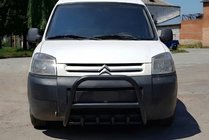 Peugeot Partner 1996–2008 Bullbar WT003 Black (nerūsējošais tērauds) foto 4
