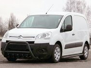 Peugeot Partner Tepee 2008–2018 Bullbar WT003 Black (nerūsējošais tērauds) foto 1