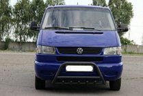 Volkswagen T4 Caravelle/Multivan 1990–2003 Bullbar WT003 Black (nerūsējošais tērauds) foto 5