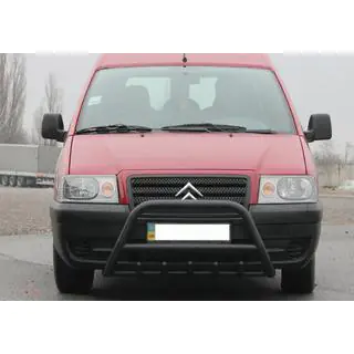 Bullbar WT003 Black (nerūsējošais tērauds) Citroen Jumpy 1996–2007 foto 3