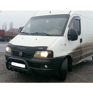 Bullbārs WT003 Black (nerūsējošais tērauds) Citroen Jumper 1995–2006 foto 3