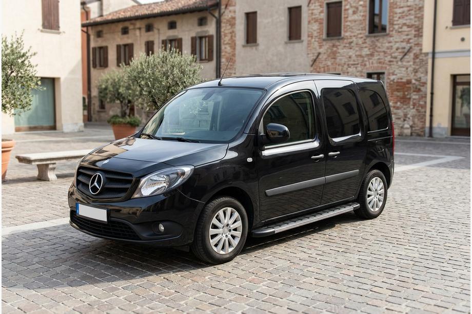 Mercedes Citan 2013–2021 Sānu pakāpieni Duru (2 gab., alumīnijs) Image
