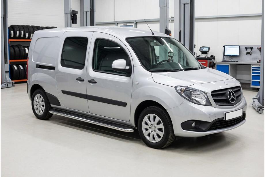 Mercedes Citan 2013–2021 Sānu pakāpieni Maydos V1 (2 gab., alumīnijs / nerūsējošais tērauds) Image