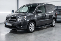 Mercedes Citan 2013–2021 Sānu pakāpieni Bosphorus Black (2 gab., alumīnijs) foto 1