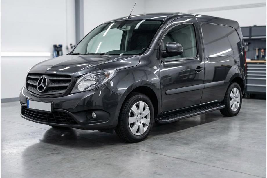 Mercedes Citan 2013–2021 Sānu pakāpieni Bosphorus Black (2 gab., alumīnijs) Image
