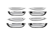 Mercedes S-class W140 1991–1998 Durvju rokturu ieliktņi (4 gab., plastmasa) foto 1