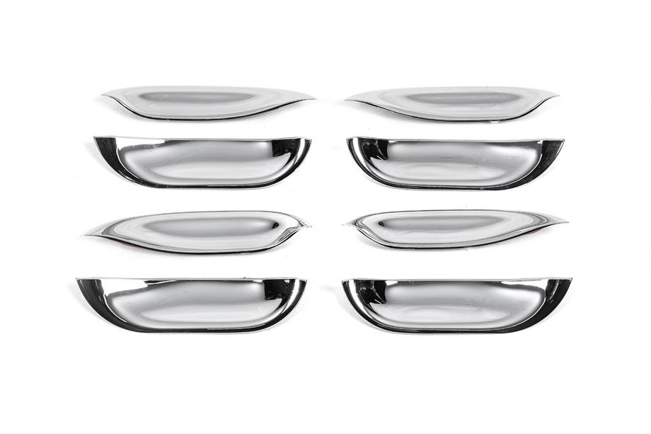 Mercedes S-class W140 1991–1998 Durvju rokturu ieliktņi (4 gab., plastmasa) Image