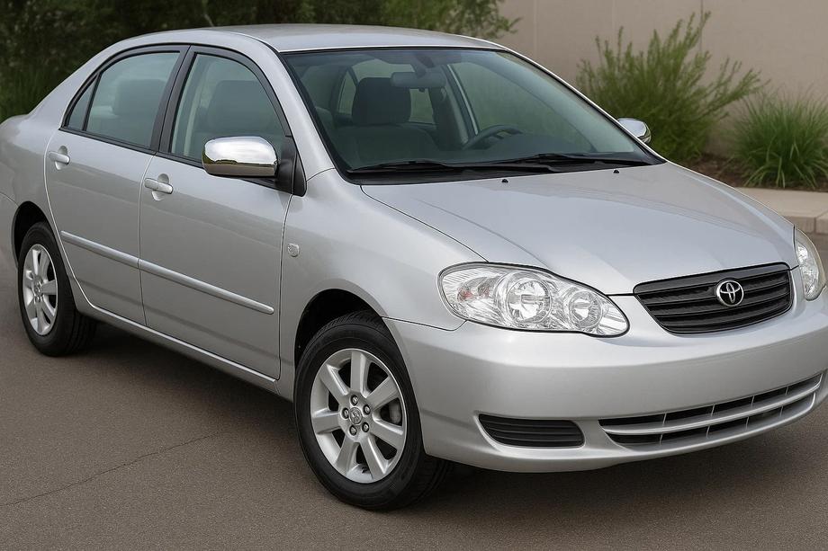 Toyota Corolla 2002–2007 Hromēti spoguļu uzlikas 2002-2005 (2 gab., plastmasa) Image